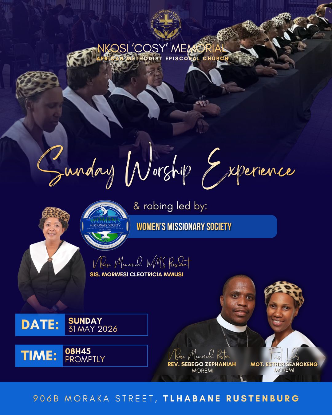 Women’s Missionary Society Leads Worship with Grace and Dignity